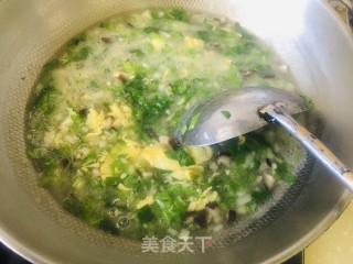 香菇青菜鸡蛋羹的做法步骤：9