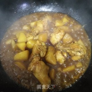 鸡翅根炖土豆的做法步骤：6