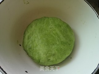 手擀菠菜面的做法步骤：4