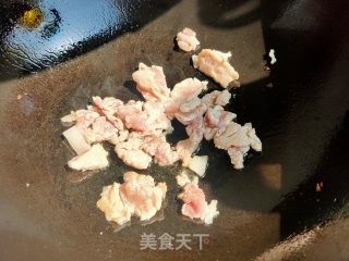 肉片韭菜炒豆腐的做法步骤：8