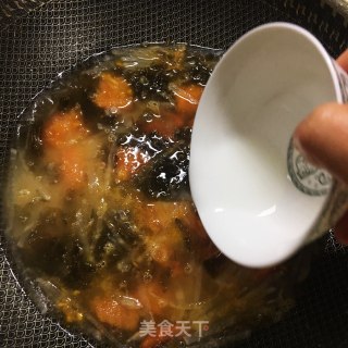 萝卜丝番茄鸡蛋汤的做法步骤：13