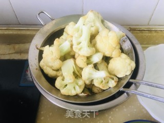 干锅菜花的做法步骤：3