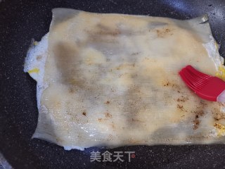 家庭版烤冷面的做法步骤：6