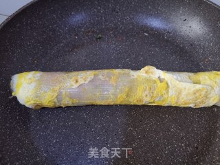 家庭版烤冷面的做法步骤：9