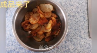 电饼铛薯片（薄土豆片）的做法步骤：13