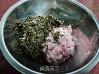 梅干菜鲜肉锅盔的做法步骤：7