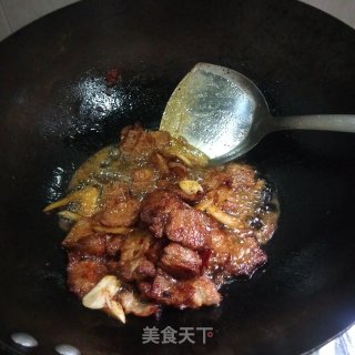 香干炒五花肉的做法步骤：7