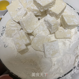 糖醋豆腐，酸酸甜甜就是我的做法步骤：2