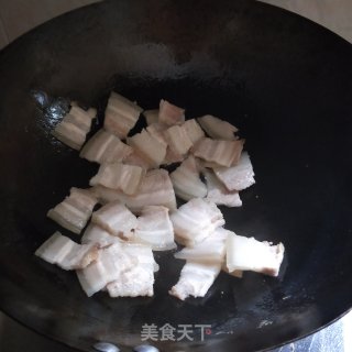 蒜香青椒回锅肉的做法步骤：8