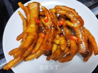 好吃到停不下来的蒜香鸡爪的做法步骤：6