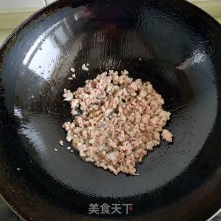 肉末豆豉蒸南瓜的做法步骤：4