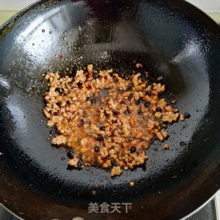 肉末豆豉蒸南瓜的做法步骤：6