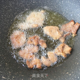 “肉菜”干炸里脊的做法步骤：13