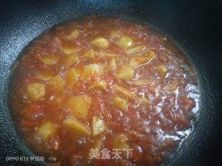 番茄土豆饭的做法步骤：5