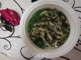 紫菜蛋花汤的做法步骤：10