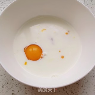 牛奶鸡蛋全麦发面饼的做法步骤：2