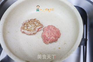 10个月以上辅食牛肉饼汉堡的做法步骤：6