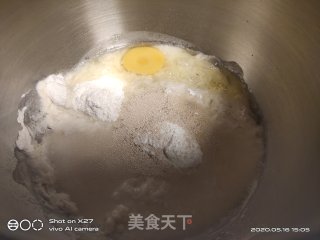 原味杏仁小面包的做法步骤：2