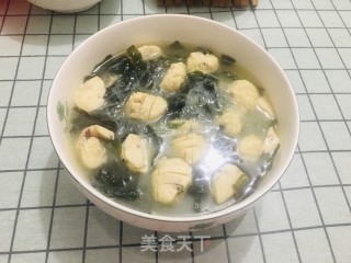 海菜粉丝鱼丸汤的做法步骤：7