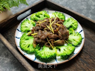 牛肉拌西兰花的做法步骤：13