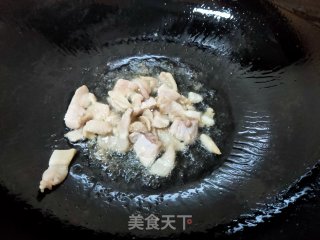 木耳肉片炒白玉菇的做法步骤：9