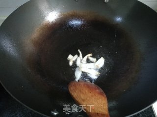 孜然花菜炒肉的做法步骤：3