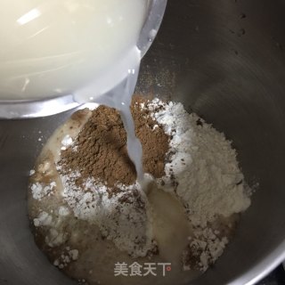 小熊紫薯包的做法步骤：2