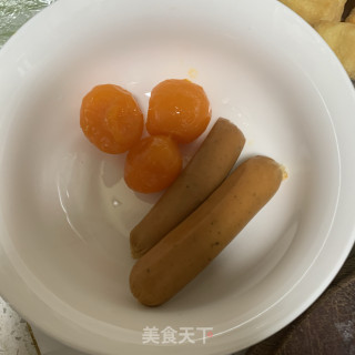 上汤豆泡豆苗的做法步骤：2