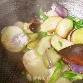 香煎茄子片的做法步骤：7