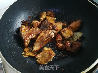 南瓜土豆炖排骨的做法步骤：6