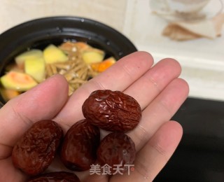 木瓜红枣排骨汤的做法步骤：6