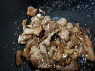 蘑菇炒肉片的做法步骤：12