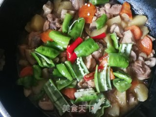 胡萝卜香菇土豆炖鸡腿的做法步骤：16