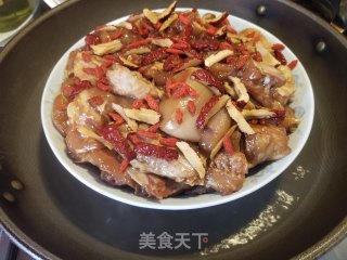 红枣香菇蒸鸡的做法步骤：11