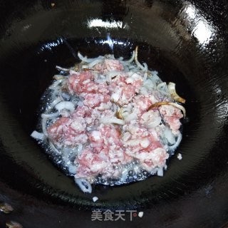 肉末蛋丝豆角拌面的做法步骤：5