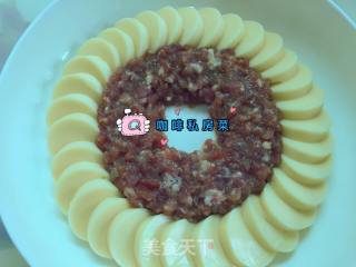 玉子豆腐蒸肉末的做法步骤：6