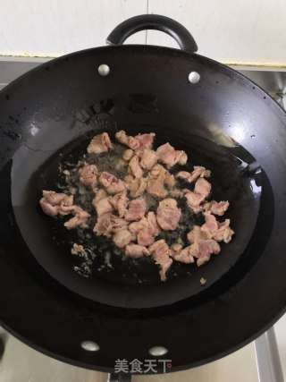 清炒黄瓜肉片的做法步骤：3