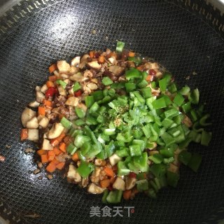 肉末炒三丁的做法步骤：9