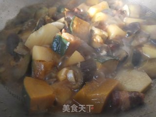 家常炖茄子土豆的做法步骤：7