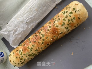 香葱肉松面包卷的做法步骤：14