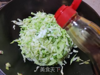 清炒圆白菜的做法步骤：6