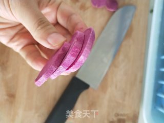 紫薯燕麦豆浆的做法步骤：2