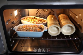 咸肉虾仁香菇糯米饭的做法步骤：10