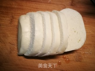 香煎馒头片的做法步骤：1