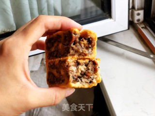 低糖五仁月饼的做法步骤：17