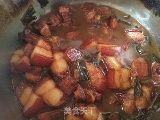 高压锅版红烧肉的做法步骤：6