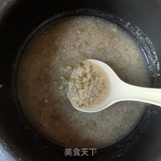 小米绿豆粥的做法步骤：6