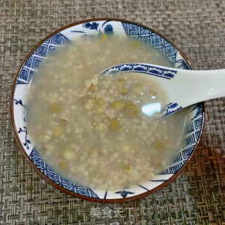 小米绿豆粥的做法步骤：7