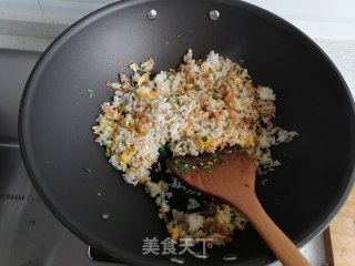 杂蔬炒饭的做法步骤：8