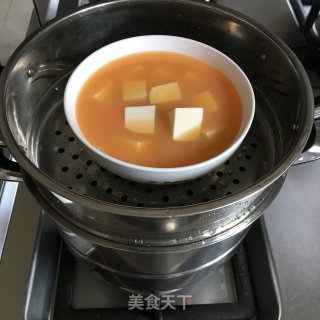 虾仁豆腐蒸蛋的做法步骤：7